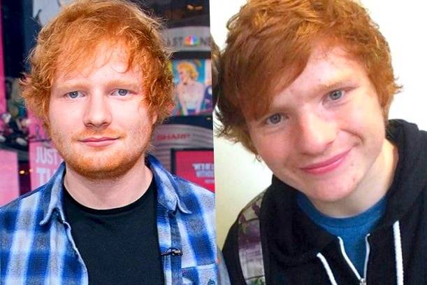 شباهت زیاد اد شیران و تای جونز اد شیران و تای جونز