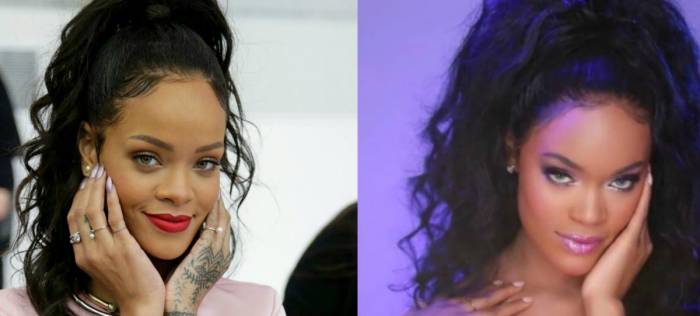شباهت ریحانا و آندل لارا ریحانا و آندل لارا