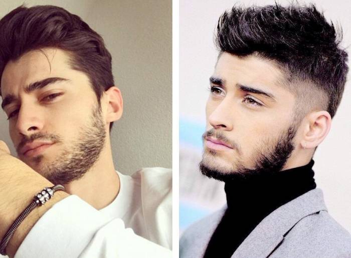 زاین مالیک و فرد شبیه به او زاین مالیک و فلامور اوکشینی