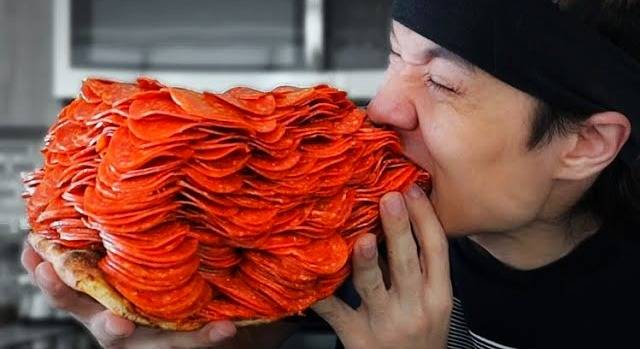 مصرف پپرونی تند