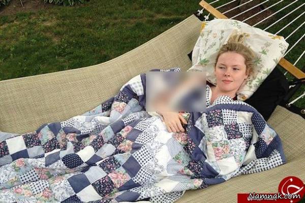 این دختر 6 ماه ار سال را خواب است خواب