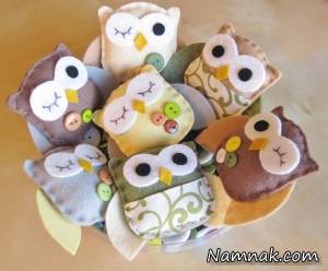 کاردستی با نمد