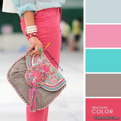 لباس رنگی رنگی و دخترانه لباس رنگی رنگی