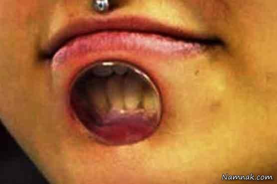 پیرسینگ یا میخ کوبی بدن میخ کوبی بدن