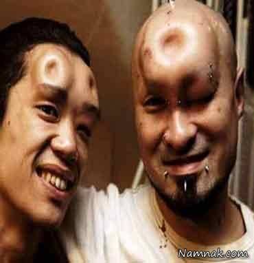 عجیب ترین میخ کوبی بدن میخ کوبی بدن