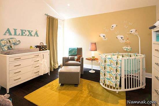 دکوراسیون اتاق نوزاد پسر اتاق نوزاد