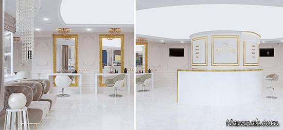 دکوراسیون آرایشگاه زنانه 2017 دکوراسیون آرایشگاه