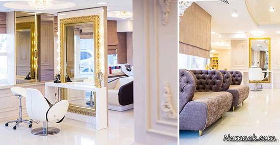 مدرن ترین دکوراسیون آرایشگاه زنانه دکوراسیون آرایشگاه