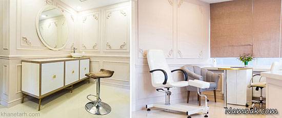 دکوراسیون آرایشگاه زنانه در دبی دکوراسیون آرایشگاه