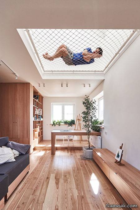 منزل دوبلکس با طراحی منحصر به فرد منزل دوبلکس