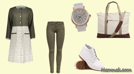 تیپ دانشجویی شیک دخترانه تیپ دانشجویی