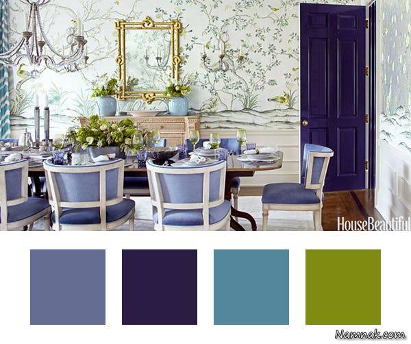 دکوراسیون بنفش