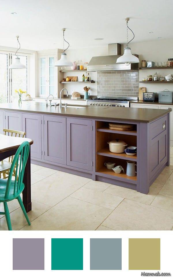 دکوراسیون بنفش