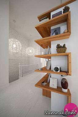 انواع شلف های دیواری شلف های دیواری