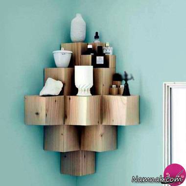 شلف های تزیینی دکوراسیون خانه