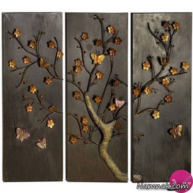 تزیین دیوار با تابلوهای مدرن تزیین دیوار