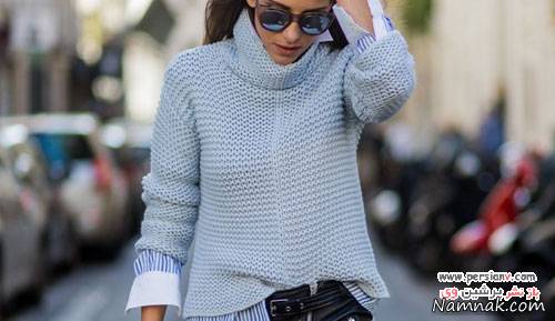 لباس یقه اسکی