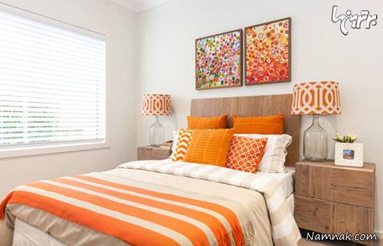 دکوراسیون نارنجی 