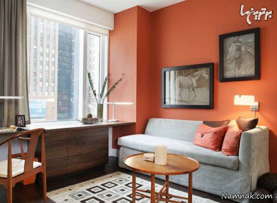 دکوراسیون نارنجی