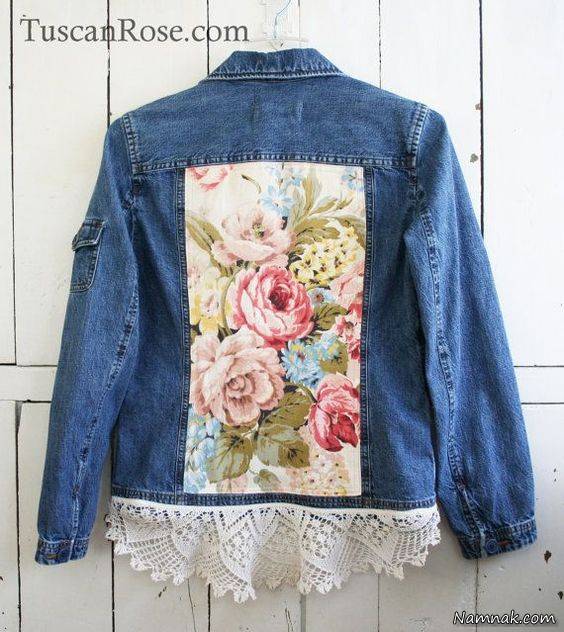 ژاکت جین دخترانه اسپرت ژاکت جین