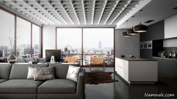 دکوراسیون داخلی با رنگ های تیره دکوراسیون رنگ تیره