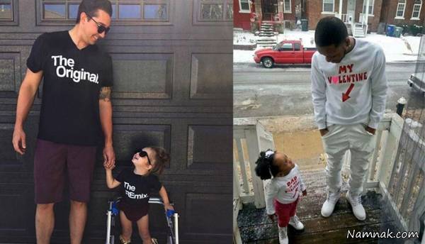 ست اسپرت پدر و دختر ست پدر و دختر