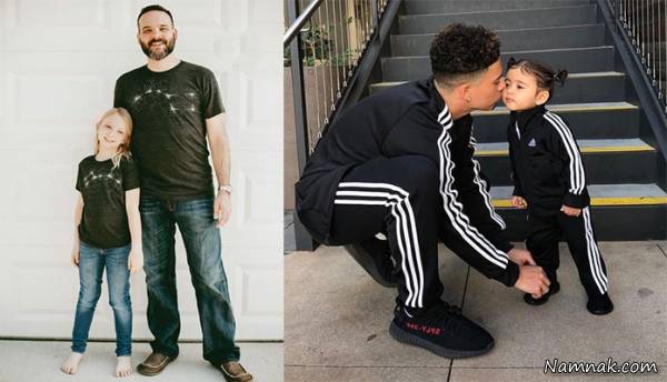 ست اسپرت پدر و دختر ست پدر و دختر