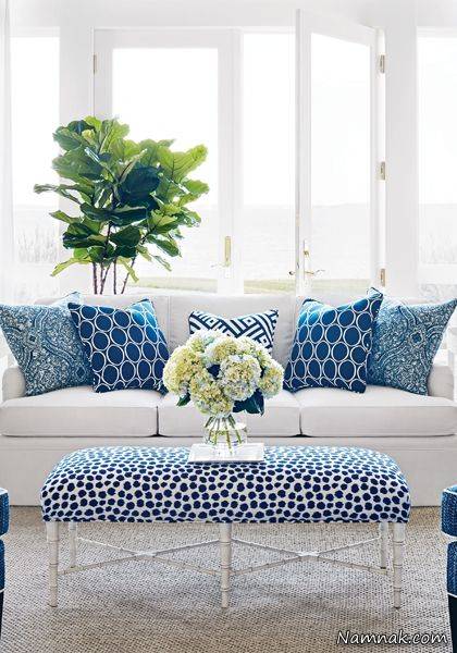 دکوراسیون آبی 