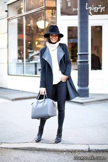 تیپ زمستانی زنانه و دخترانه تیپ زمستانی زنانه