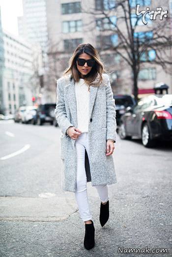 تیپ زمستانی زنانه باکلاس تیپ زمستانی زنانه