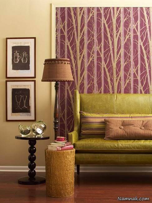 دکوراسیون بنفش 