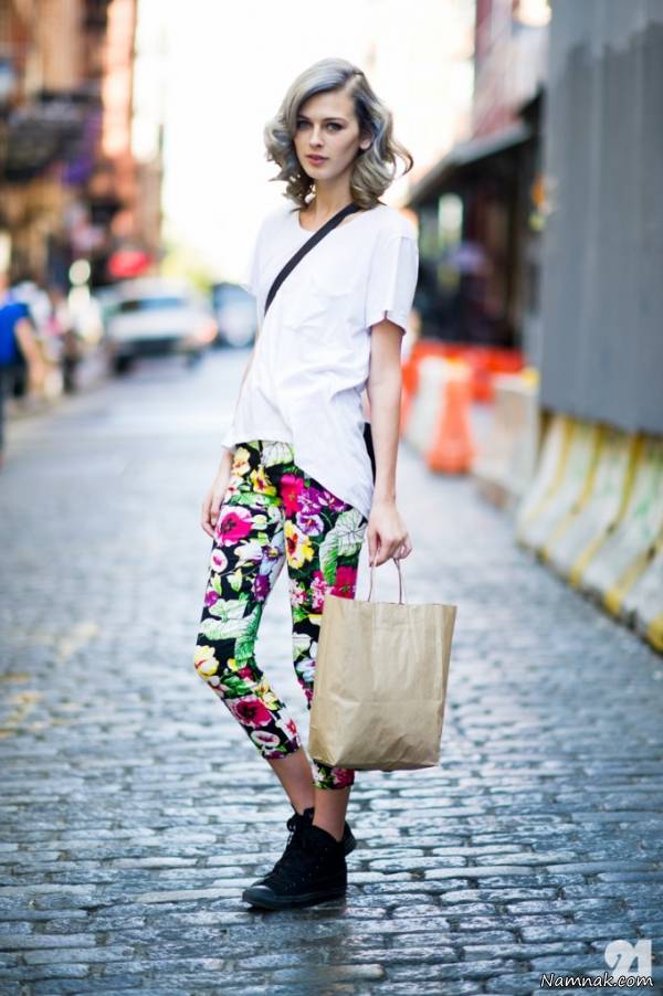 لباس گل گلی