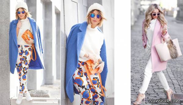 ست کردن رنگ لباس زنانه ست های زنانه