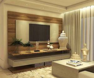میز تلویزیون چوبی