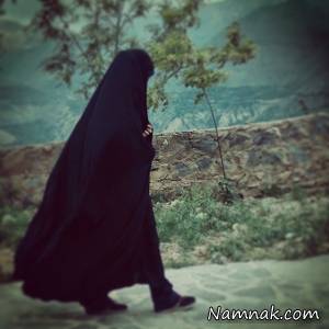 دختر چادری