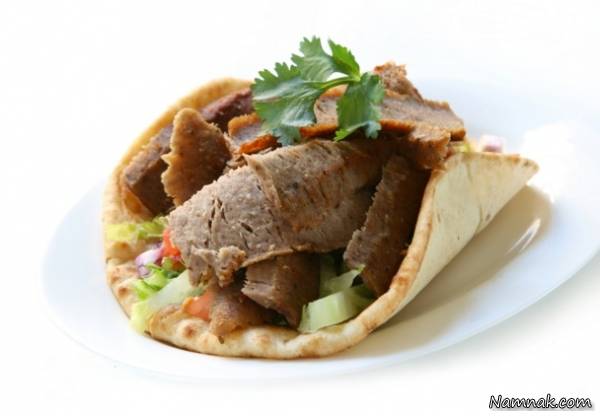 ساندویچ لبنانی