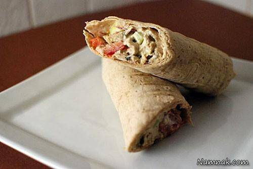 شاورمای مرغ