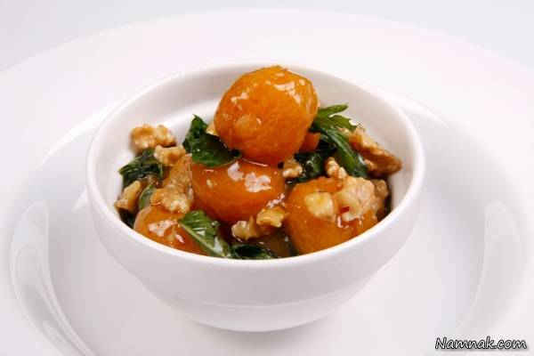 سالاد الو سالاد گردو ، سالاد آلو گردو