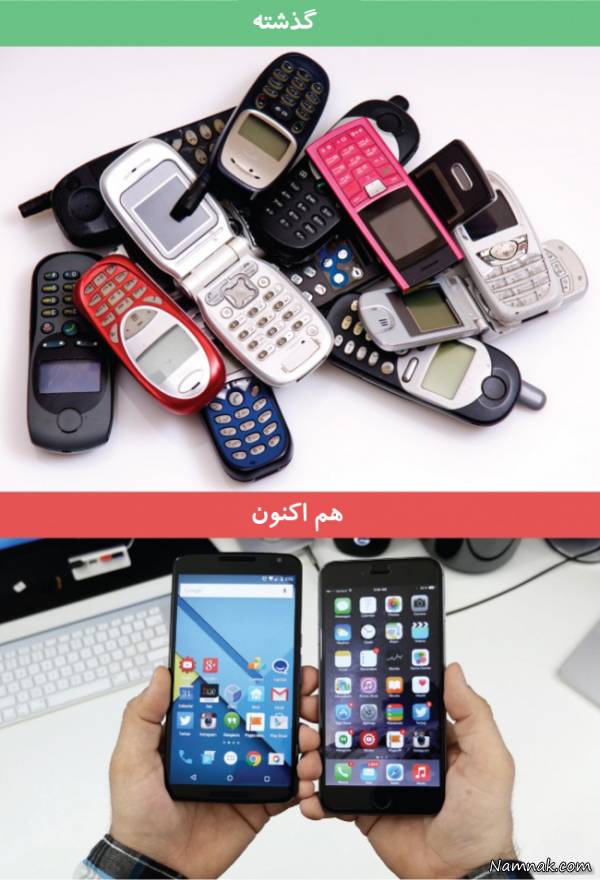 پیشرفت های چشم گیر در سطح گوشی ها پیشرفت گوشی ها