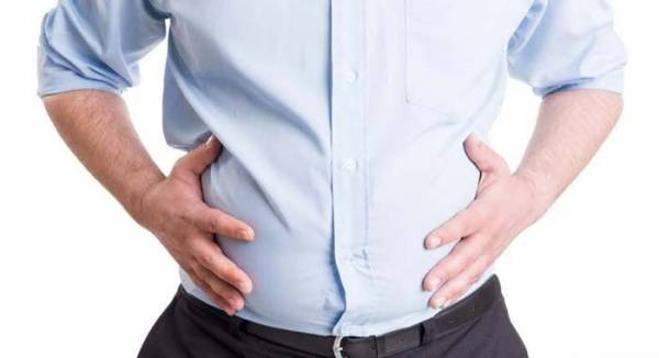 چاق شدن شکم