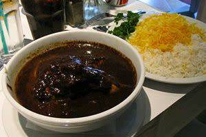 خورش گوشت خرما