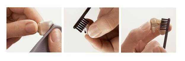 تمیز کردن سمعک