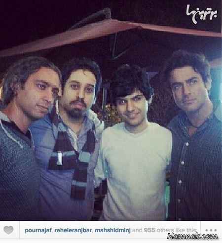 محمدرضا گلزار سحر قریشی محمدرضا گلزار و مازیار فلاحی