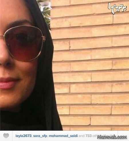 سلفی بازیگران سلفی آزاده نامداری آزاده نامداری