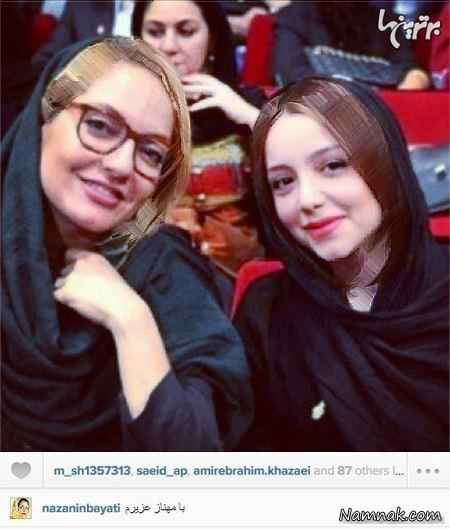 مهناز افشار فیس بوک بازیگران مهناز افشار و نازنین بیاتی