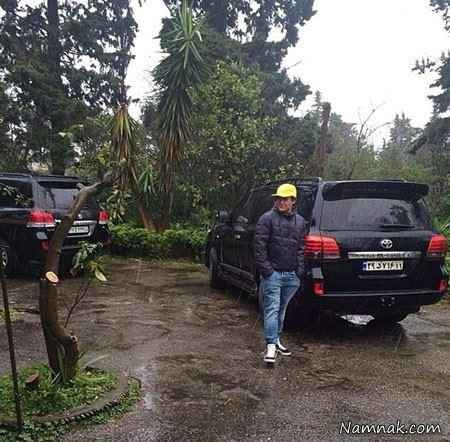 محمدرضا گلزار و ماشینش