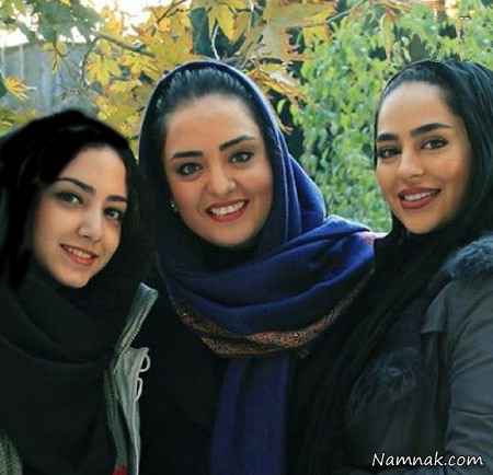 نرگس محمدی و سمانه پاکدل
