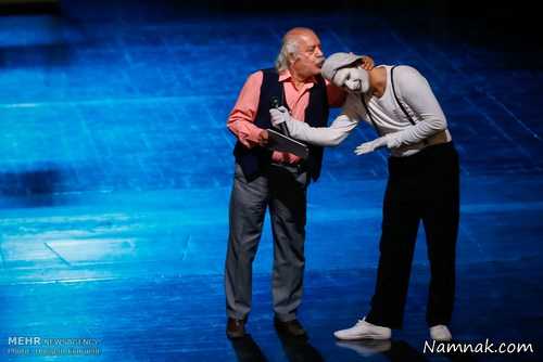 بهزاد فراهانی در مراسم شب بازیگر بهزاد فراهانی