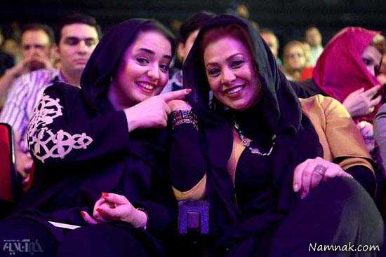 نسرین مقانلو و نرگس محمدی در کنسرت حسن ریوندی نسرین مقانلو و نرگس محمدی