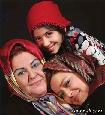 بهاره رهنما و مادر و دخترش